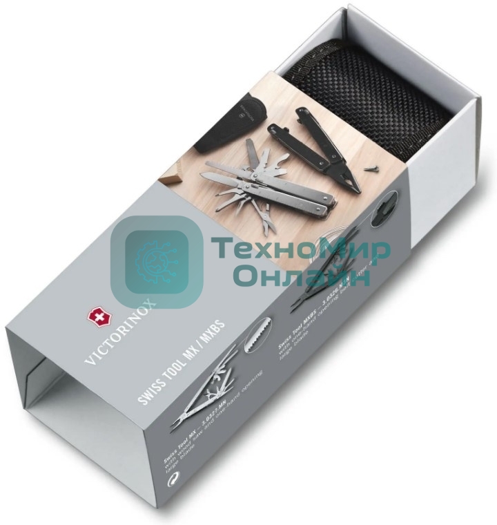 Мультитул Victorinox SwissTool Spirit MXBS (3.0226.M3N) 105мм 24функц. чехол нейлоновый черный подар.коробка