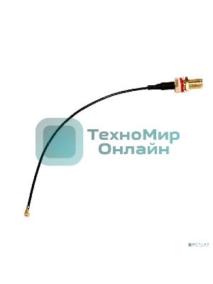 Коаксиальный кабель для подключения LTE карты к внешней антенне ACSMAUFL U.fl - SMA female pigtail