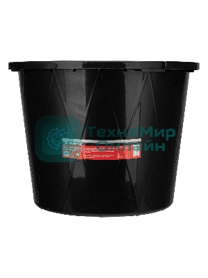 Таз строительный Matrix круглый универсальный, 200л, ударопрочный, с ребрами жесткости