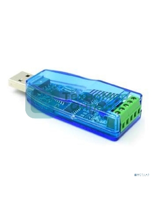 Адаптер ORIENT UAS-105 USB Am to RS485, винтовой разъем 5 конт. (WCH CH340, поддерж.Win 8.x/10) (31328)
