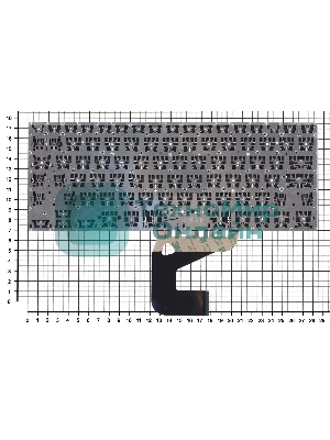 Клавиатура для ноутбука Asus X406 черная