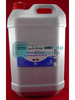 Тонер Xerox P8e/Lexmark E310 (кан, 1кг) B&W Standart фас России