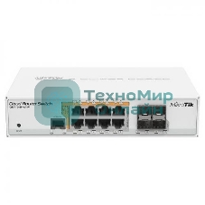 Маршрутизатор 8PORT 1000M 4SFP CRS112-8P-4S-IN MIKROTIK