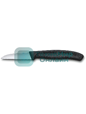 Нож кухонный Victorinox Swiss Classic (6.7303) стальной разделочный лезв.60мм прямая заточка черный без упаковки