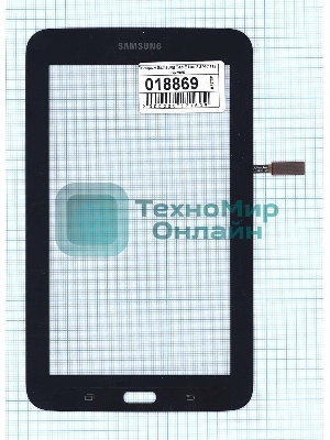 Сенсорное стекло (тачскрин) для Samsung Galaxy Tab 3 Lite 7.0 SM-T113, черное