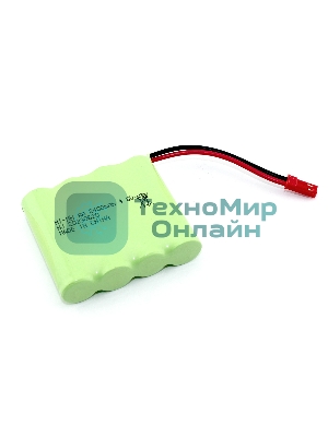 Аккумулятор Ni-Mh 4.8V 2400 mAh AA Flatpack разъем JST