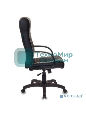 Кресло Бюрократ KB-10LITE/BLACK черный, экокожа