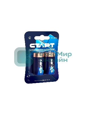 Батарейки СТАРТ LR14-BL2 20/160 (2 шт)