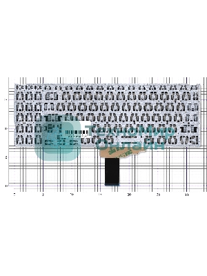 Клавиатура для ноутбука Asus X515/M515 черная