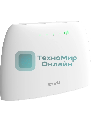Роутер Tenda 4G03 4G LTE wiFi, 300 Мбит/с, поддержка TR069, слот для SIM-карт