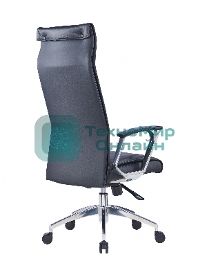 Кресло руководителя Cactus CS-LBK-BARSELONA кожа, крестов. алюминий