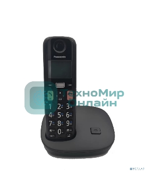 Радиотелефон Panasonic DECT KX-TGU110RUB черный