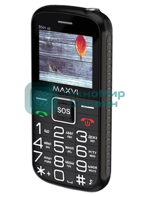 Мобильный телефон Maxvi B5ds up черный