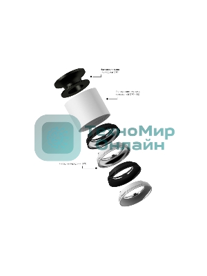 Корпус светильника C7402 SBK черный песок D70*H60mm MR16 GU5.3