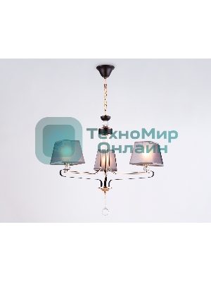 Светильник Ambrella light TR4614/3 CF/FGD кофе/золото E27/3 max 40W D640*800