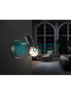 Светильник Ambrella light TR8655 BK/GD черный/золото E14 max 60W 170*100*140