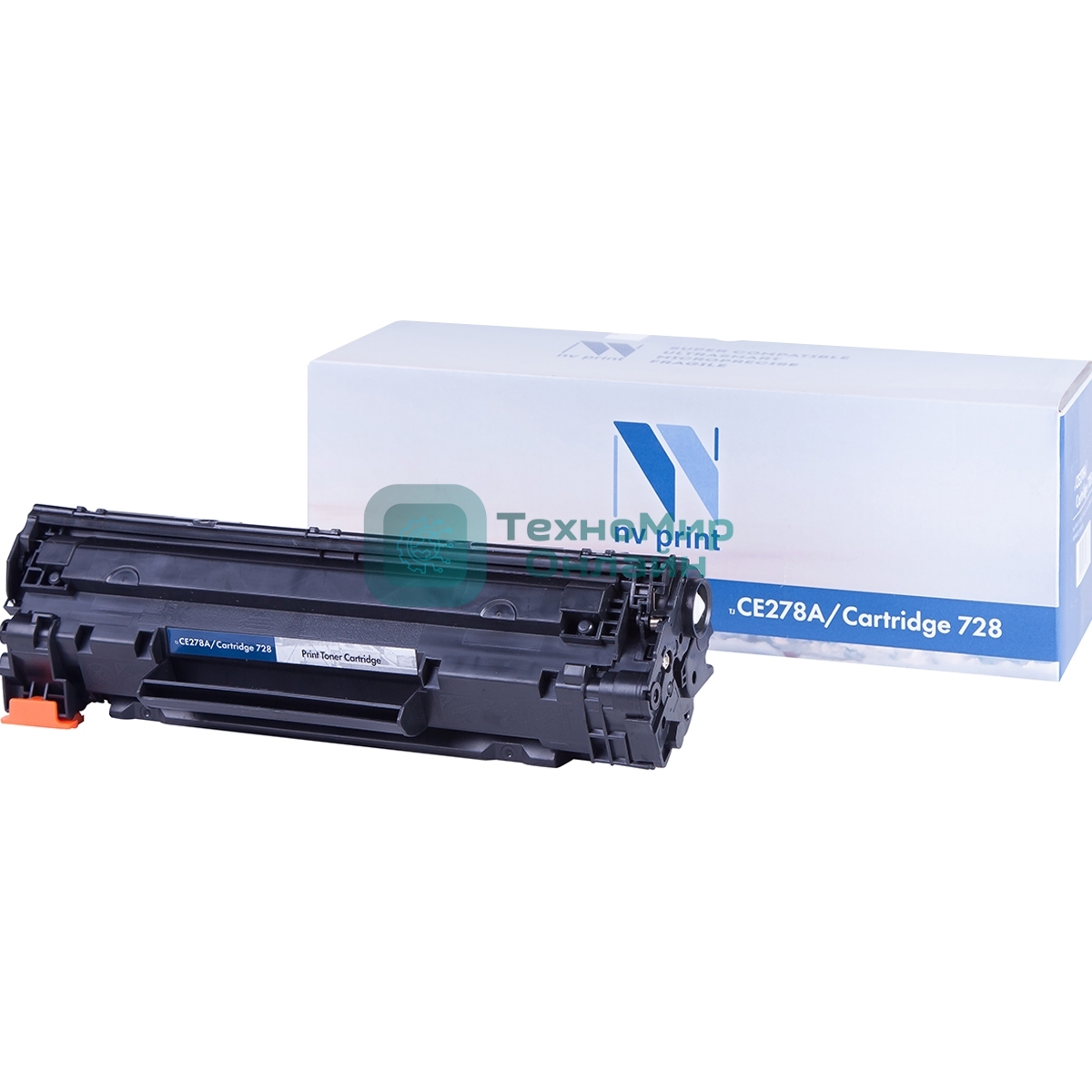Картридж лазерный NVPrint совместимый HP CE278A/Canon728 для LJ P 1566/P1606/Canon MF4410/MF4430/MF4450 (2100k)