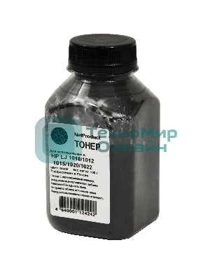 Тонер для HP LJ 1010/1012/1015/1020/1022 (NetProduct) черный, 100 г, банка