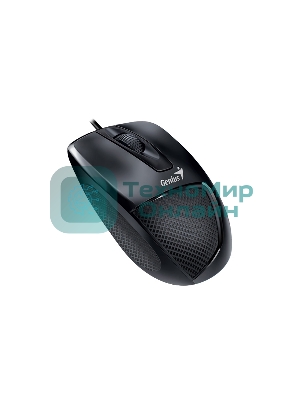 Мышь проводная Genius DX-150X черный, 1000 dpi, USB, кнопки - 3