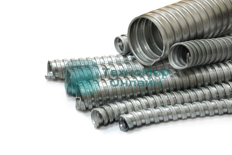 Металлорукав Р3-Ц 12 d12мм без протяжки (уп.50м) ЗЭТА zeta42522