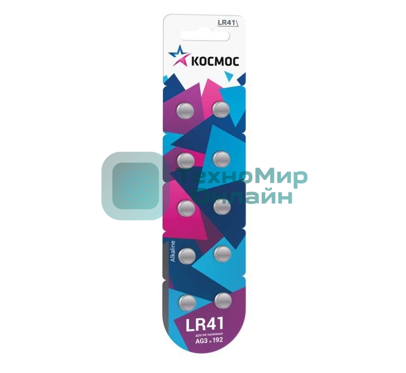 Элемент питания Космос алкалиновый 