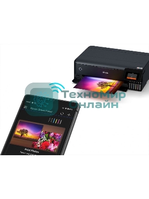 МФУ струйное Epson L8180 (C11CJ21403/C11CJ21402) A3 Duplex Net WiFi USB RJ-45 черный