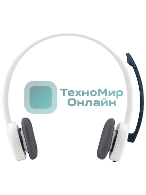 Гарнитура Logitech H150 белый, проводная, 3.5 мм