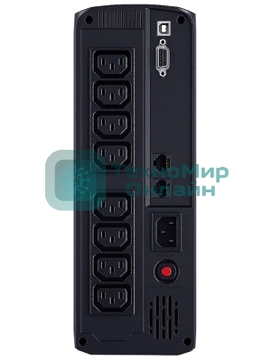 Источник бесперебойного питания UPS CyberPower VP1200EILCD Line-Interactive 1200VA/720W USB/RS-232/RJ11/45 (4 + 4 IEC С13)