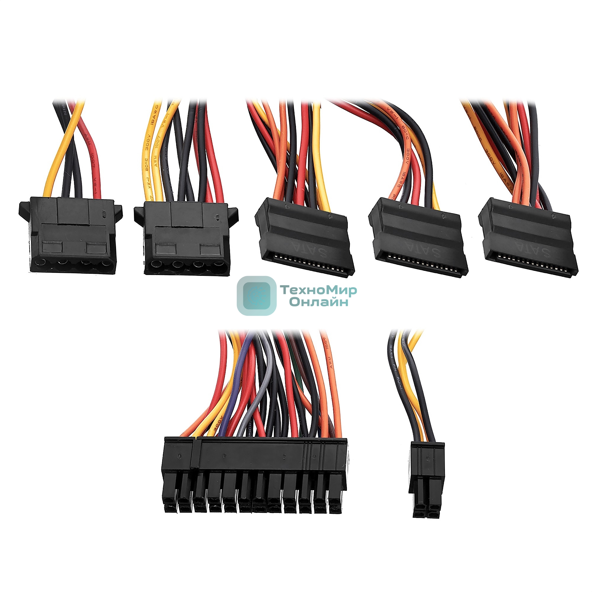 Блок питания серверный 450W ExeGate EX292219RUS ServerPRO-1U-F450AS (Flex ATX, APFC, КПД 80% (80 PLUS), 4cm fan, 24pin, 4pin, 3xSATA, 2xIDE)