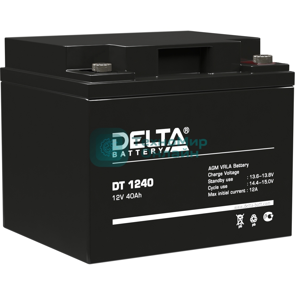 Батарея для ИБП Delta DT 1240 (12V, 40Ah)