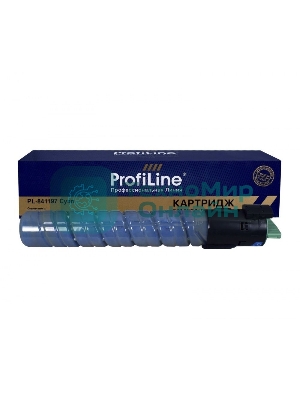 Картридж ProfiLine PL-841197 (MPC2550E) для принтеров Ricoh Aficio MPC2030/MPC2050/MPC2530/MPC2550 Голубой 5500 копий