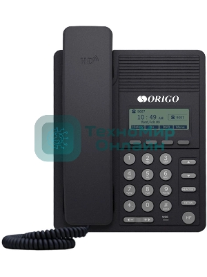 Телефон ORIGO IP-телефон с монохромным дисплеем 2.3