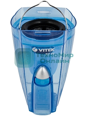 Пылесос ручной Vitek VT-1811 B голубой, 60 Вт, уборка сухая, пылесборник контейнер 0.5 л