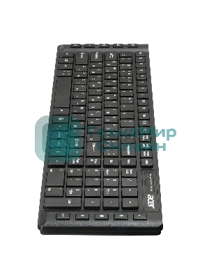 Клавиатура проводная Acer OKW010 ZL.KBDEE.002, USB, черный