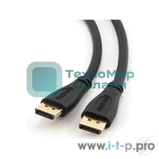 Кабель DisplayPort Gembird/Cablexpert, 3м, 20M/20M, черный, экран, пакет(CC-DP-10)