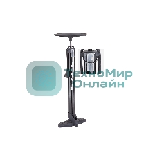 Насос ZF-038A ножной стационарный, стальной, черный Насос ZF-038A ручной велосипедный стационарный, стальной корпус, диаметр 38мм, длина 530 мм, шланг с автовентилем/Presta/Dunlop, с дополнительными насадками