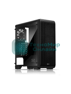 Компьютерный корпус Zalman S2 черный без БП ATX 2x120мм 2xUSB 2.0 1xUSB 3.0 audio bott PSU
