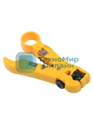 Инструмент ITK TS2-GR20 для зачистки кабеля UTP (упак:1шт) желтый