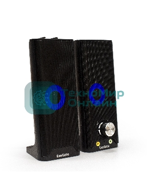 Саундбар-акустическая система 2.0 ExeGate EX289681RUS Accord 280 питание USB, Bluetooth, 2х3Вт (6Вт RMS), 60-20000Гц,черный, RGB подсветка