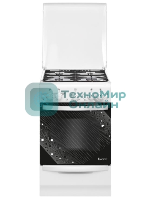 Плита газовая Gefest ПГ 5100-02 0309 белый, конфорок 4 шт, духовка 52 л, 50 см x 85 см x 58.5 см