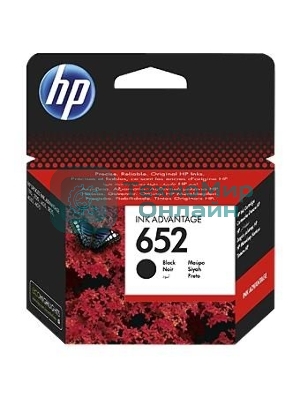 Картридж струйный HP №652 (F6V25AE) черный, 360 стр., для DJ IA 1115/2135/3635/4535/3835/4675