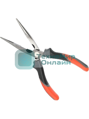 Длинногубцы PATRIOT LNP-200N, трехкомпонентная рукоятка, 200мм