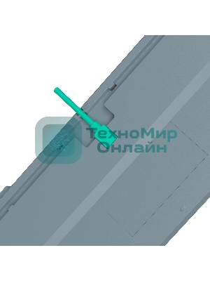 Клавиатура проводная A4Tech Bloody S87 Energy USB серый/зеленый