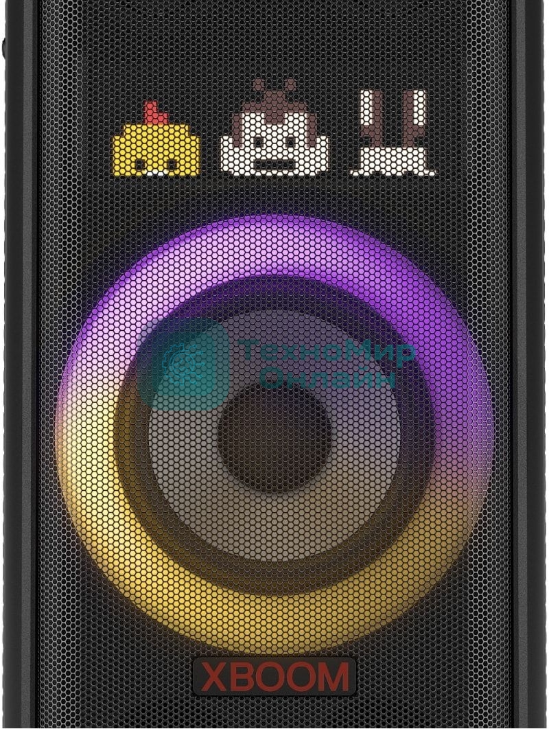 Минисистема LG XBOOM XL7S черный 250Вт USB BT