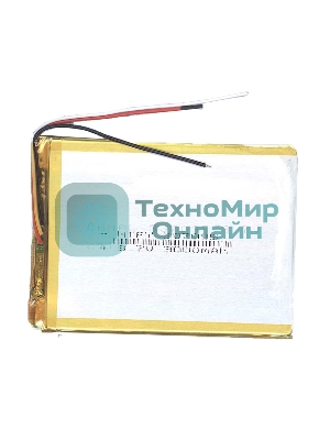 Аккумулятор Li-Pol (батарея) 3x70x95мм 3pin 3.7V/2500mAh