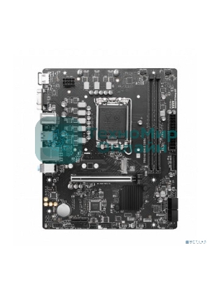 Материнская плата MSI PRO H610M-E DDR4, LGA 1700, Intel H610, 2xDDR4, 4xSATA, 1xM.2, 1xPCIe 4.0 x16, 1xPCIe 4.0 x1, 1xHDMI, 1xVGA, 1xRJ45 1Gb, 2xUSB-A 3.2 Gen 1, 4xUSB-A 2.0, 3x3.5мм, 7.1, mATX
