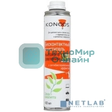 Очиститель - спрей: KAD-400-А Сжатый воздух для продувки пыли Konoos с антибактериальным компонентом, 400 мл
