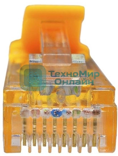 Патч-корд Suprlan 10-0164 UTP RJ-45 вил.-вилка RJ-45 cat.5e 3м желтый LSZH 24AWG