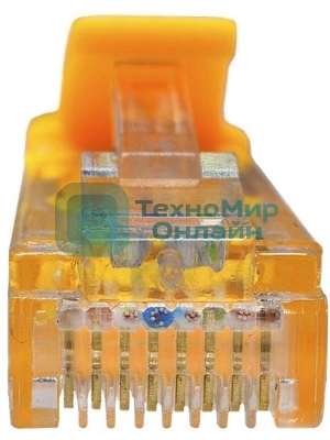 Патч-корд Suprlan 10-0164 UTP RJ-45 вил.-вилка RJ-45 cat.5e 3м желтый LSZH 24AWG