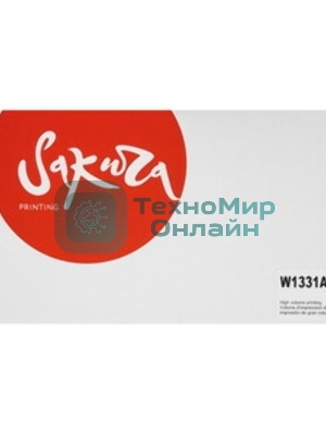 Картридж лазерный Sakura W1331A (HP 331A) для HP Laser 408dn, MFP 432fdn, черный, 5000 к.